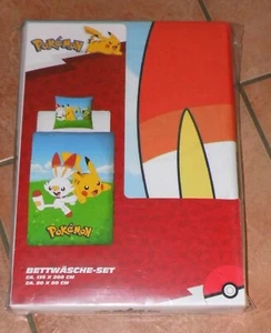 Pokemon Bettwäsche 135x200cm + 80x80cm NEU - Bild 1 von 3