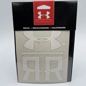 Under Armour 6 Zoll Vinyl Aufkleber Ridge Reaper UDE1211 - weiß Auto LKW Schließfach - Bild 1 von 3
