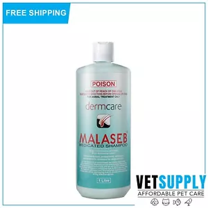 Malaseb Medicated Foam Shampoo For Dogs 1 Litres For Dogs & Cats - Picture 1 of 1
