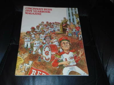 VINTAGE 1979 CINCINNATI REDS OFFICIAL BASEBALL YEARBOOK EX-MINT - Image 1 of 2