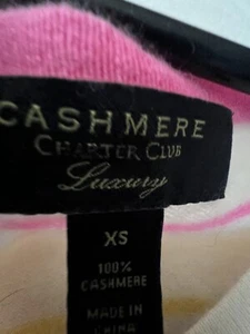 charter club kaschmir Strickjacke Xs - Bild 1 von 8