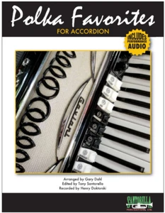 Polka Favorites for Accordion, Music Book with Audio Recording by Henry Doktorsk - Picture 1 of 1
