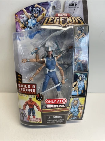 Marvel Legends SPIRAL (Red Hulk NO BAF wave) Toybiz LOOSE Cover