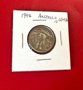 1994 10 CENTS AUSTRALIA COIN - NICE WORLD COIN !!! - Picture 1 of 2