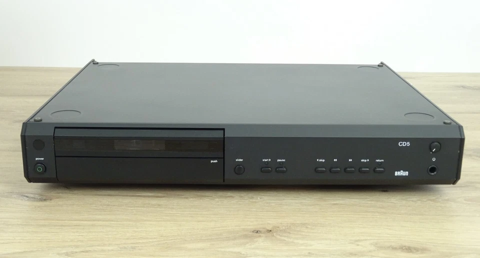 CD Spieler Braun Atelier HiFi CD5/2, Schwarz, sehr guter Zustand sgcd5/2sw - Bild 1 von 4