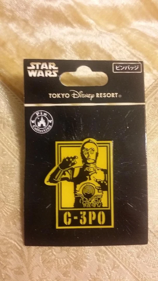 Prendedor 3-CPO Parques Disney Tokio Disneyland Star Wars ¡ENVÍO GRATUITO EN CAJA!! Foto 1 de 1