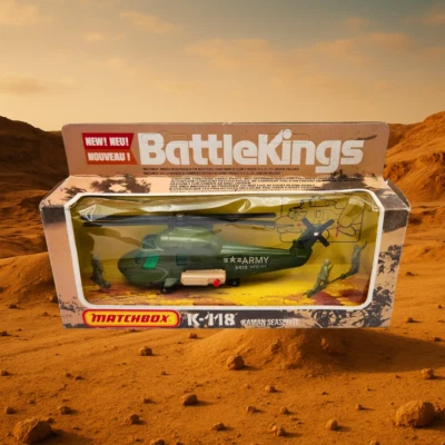 Matchbox Battle Kings K-118 Kaman Seasprite 1979 New Rare - Image 1 of 4