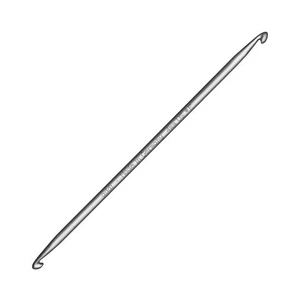addi aguja de ganchillo doble 15 cm dos cabezas de ganchillo calcetines hechos a mano - Imagen 1 de 10