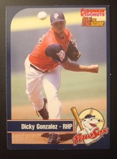 2003 Pawtucket Red Sox Dicky Gonzalez #NNO