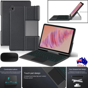 For Lenovo Tab Plus TB351FU 11.5" Backlit Bluetooth Keyboard Touchpad Case Cover - Picture 1 of 20