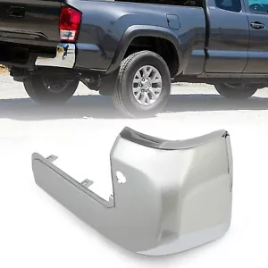 Tapas de parachoques cromadas lado derecho del pasajero para Toyota Tacoma 2016-2023 con orificios - Imagen 1 de 9