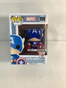 Funko Pop! 75th Anniv Captain America with Photon Shield #159 Kohl’s Exclusive - Picture 1 of 7