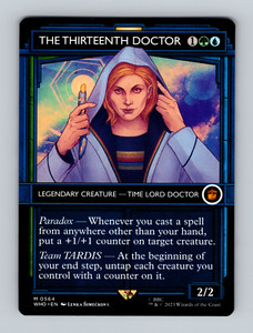MTG Universes Beyond: Doctor Who - Non Foil - The Thirteenth Doctor (Showcase)
