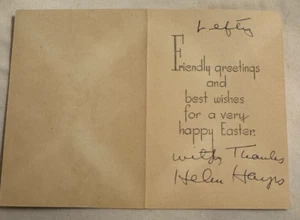 Helen Hayes ""First Lady of American Theatre"" signierte Autogrammkarte - Bild 1 von 2