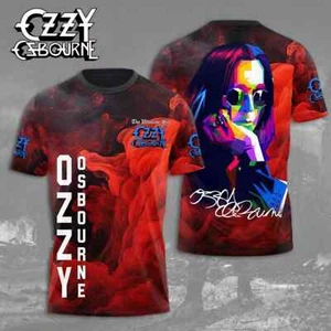2025 Black Sabbath Band Ozzy Osbourne 3D For Fan T-Shirt S-5XL US1190 - Picture 1 of 2