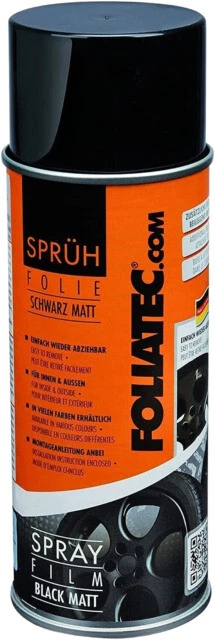 FOLIATEC 2065 400ml Sprühfolie - Schwarz Matt