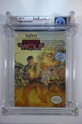 Operation Wolf (Nintendo Entertainment System, 1989) sellado de fábrica WATA 9.4 A Foto 1 de 4