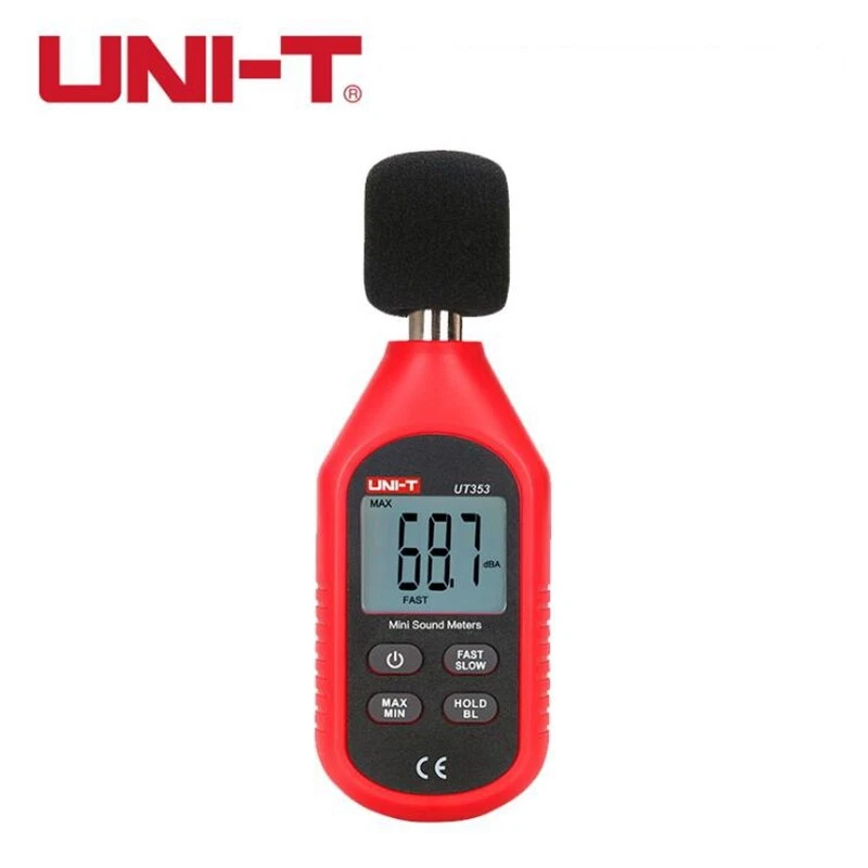 UNI-T UT353 Mini Digital Sound Level Meter Noise Meter Decibel Monitor 30~130dB - Image 1 of 4