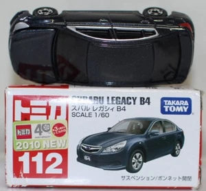 Tomica 112 Subaru Legacy B4 with bad box - Picture 1 of 5