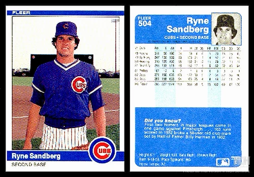 1984 Fleer Baseball #201-400 EX/NM you pick complete your set - Image 1 of 1