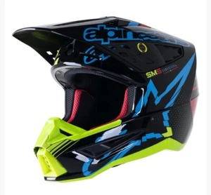 Alpinestars SM-5 Action Motocross Off Road Dirt Bike Helmet Size XS - Foto 1 di 18