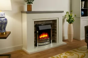 Electric Fireplace with Surround 48'' - Endeavour Fires Flamborough - Picture 1 of 14