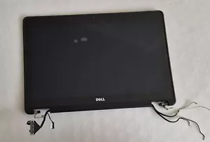 Dell Latitude E7250 Touchscreen full assembly with cables hinges and cover - Picture 1 of 9