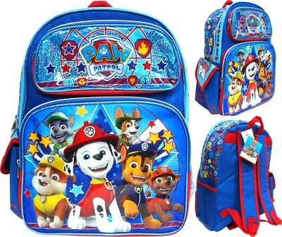 Mochila escolar grande Paw Patrol 16" bolsa de libros para niños Foto 1 de 4