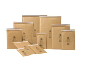 NUEVO JIFFY AIRKAFT DORADO ACOLCHADO BURBUJA SOBRES BOLSAS MÁS BARATO + ALTA CALIDAD - Imagen 1 de 7