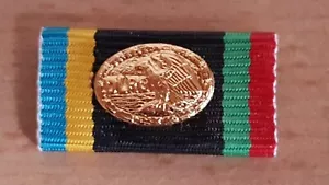 Bandschnalle DLRG Deutsches Schwimmabzeichen in Gold Ordensspange Bandspange BW - Bild 1 von 2