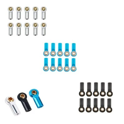 M3 3mm Alloy Ball Head Tie Rod End Ball Joint Link Bar Rod Seals For 1/10 RC car - Image 1 of 4