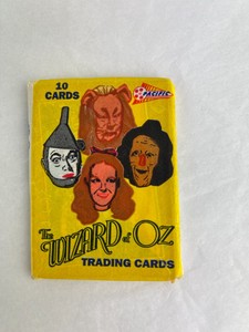 The Wizard Of Oz Trading Cards 1990 Pacific Complete 10 Pack Original Wrapper