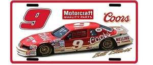 Retro COORS Racing Team BILL ELLIOTT matrícula 9 Ford años 80 - Imagen 1 de 3