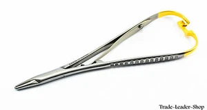 Mathieu Needle Holder TC 14 cm gold surgical suture Dental - Picture 1 of 4