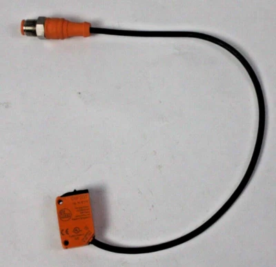 IFM Effector # 06P201 Retroreflective Sensor 24VDC PNP Damaged Functional Used - Image 1 of 4