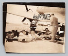 WW2 Type-1 USMC IWO JIMA Photo AIRLIFT EVACUATING WOUNDED MARINES by GILLESPIE