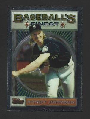 1993 Finest #154 RANDY JOHNSON Raw - Seattle Mariners - HOF - Image 1 of 2