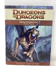Dungeons And Dragons - Draconomicon : Chromatic Dragons RPG Supplement Book - Picture 1 of 4