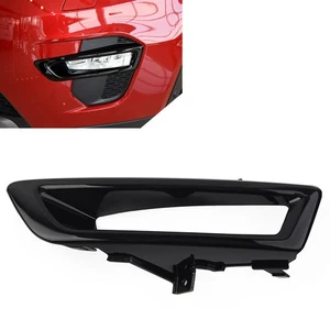 Black Front Bumper Fog Light Cover Trim For Land Rover Discovery Sport 2015-2018 - Picture 1 of 8