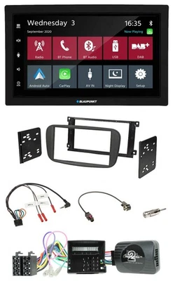 Blaupunkt DAB Bluetooth USB Lenkrad 2DIN Autoradio für Ford S-Max Mondeo Can-Bus - Bild 1 von 4