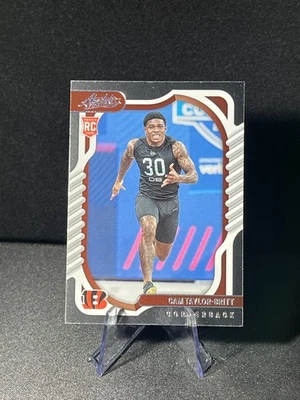 2022 Panini Absolute - Rookie Cam Taylor-Britt #150 (RC) Cincinnati Bengals NFL - Image 1 of 2