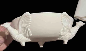 Vintage 1950s Jeannette Shell Pink Milk Glass Bowl - Picture 1 of 4