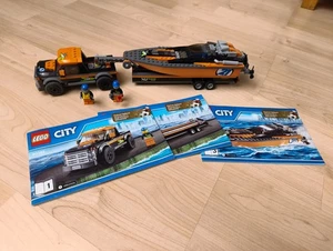 LEGO CITY 60085 Allradfahrzeug mit Powerboot komplett - mit Bauanleitungen - Bild 1 von 2