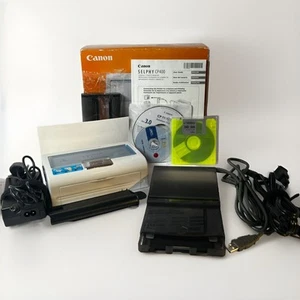 Canon Selphy Cp400 Compact Photo Printer Complete + Box - Picture 1 of 14