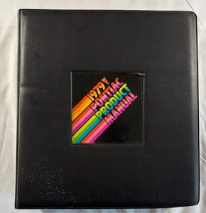 Pontiac 1979 vintage manual de producto opciones completas y muestras - Imagen 1 de 14