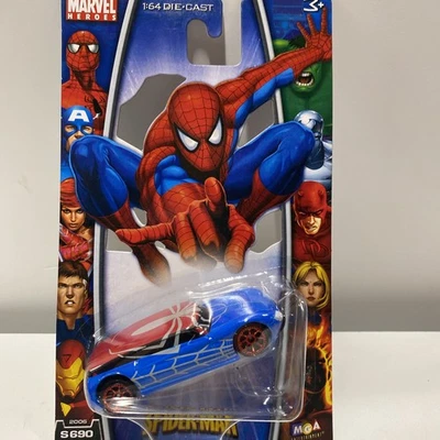 MGA Marvel Heroes 2006 Spiderman S690 1:64 Diecast Low Rider Car NUEVO SELLADO Foto 1 de 4