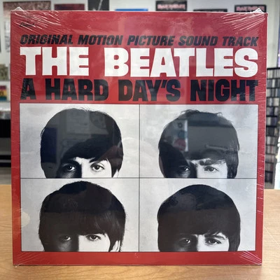 BEATLES Hard Day's Night OST STEREO LP New Sealed 1980s Capitol SW-11921 REISSUE - Image 1 of 3