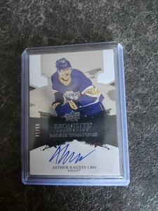 2020-21 Exquisite Collection Rookie Signatures 41/99 Arthur Kaliyev Card# R-17 - Bild 1 von 2