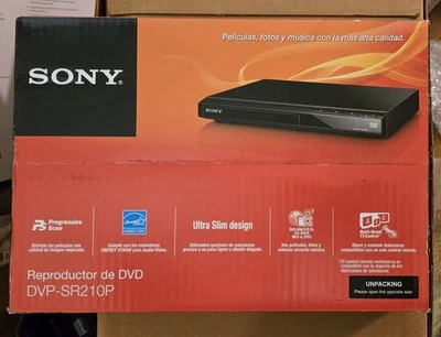 Sony DVP-SR210P DVD Player Progressive Scan with Remote - Image 1 of 4