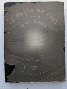 Le Poids du Ciel 1938 Jean Giono Astropotographies de Kerolyr Ltd Ed FRENCH - Picture 1 of 12